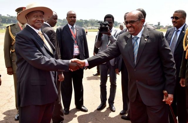 Museveni, Bashir Hold Bilateral talks on Trade, Peace and security