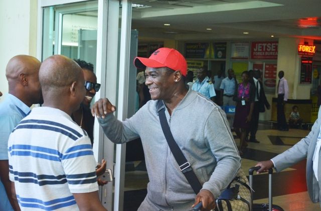 Jack Pemba Causes Stampede At Entebbe Airport