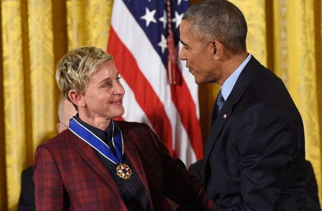 Ellen DeGeneres Awarded Presidential Medal of Freedom