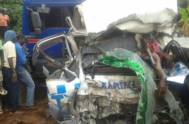 Sad News: 14 Perish in Lugazi accident—Photos