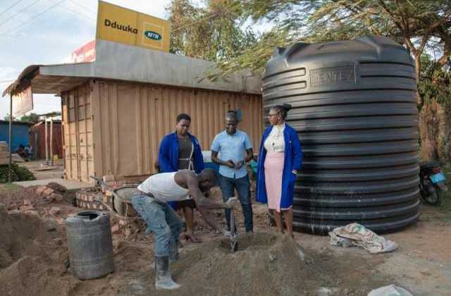 MTN and NWSC Come To The Aid Of Water Stressed Areas