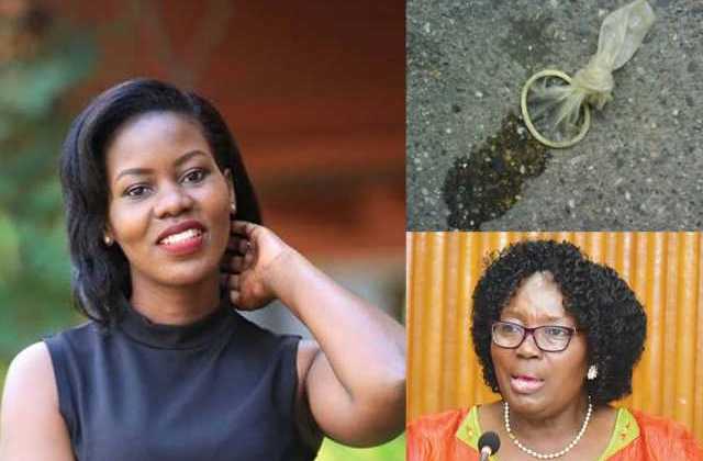 Fans Praise Faridah Nakazibwe For Relating Hon. Rabecca Kadaga To A Used Condom !