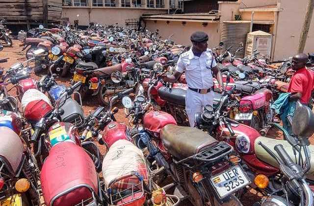 Boda Boda Riders, Bicycle owners get a sigh of Relief as police releases impounded bikes