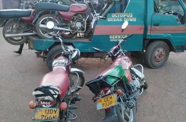 Boda boda riders, Passengers arrested in COVID-19 Related Operations in Kampala