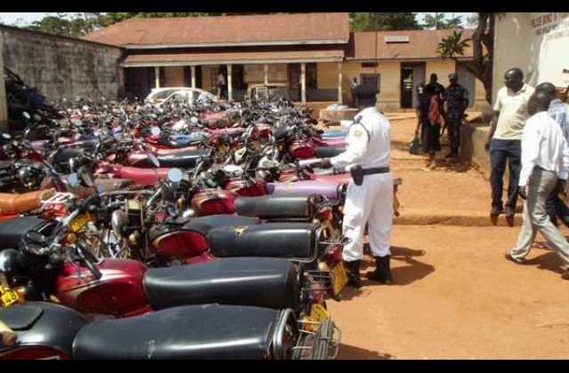 800 Motorcycles impounded in Kampala Metropolitan area this week
