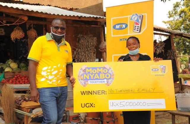 Nyendo Teacher Wins Big in MTN MoMoNyabo Together Promotion