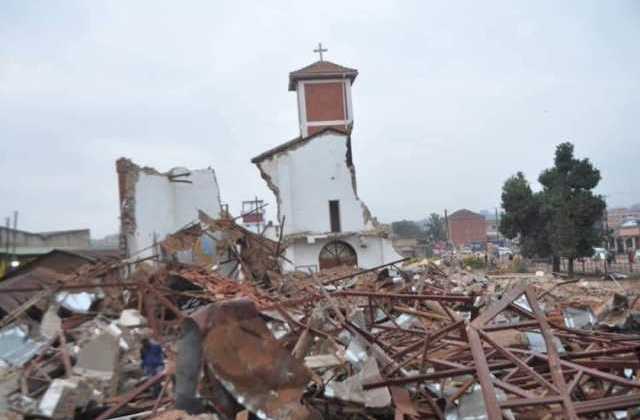 Three senior police officers, 11 other suspects arrested over demolition of St. Peter's Church of Uganda, Ndeeba