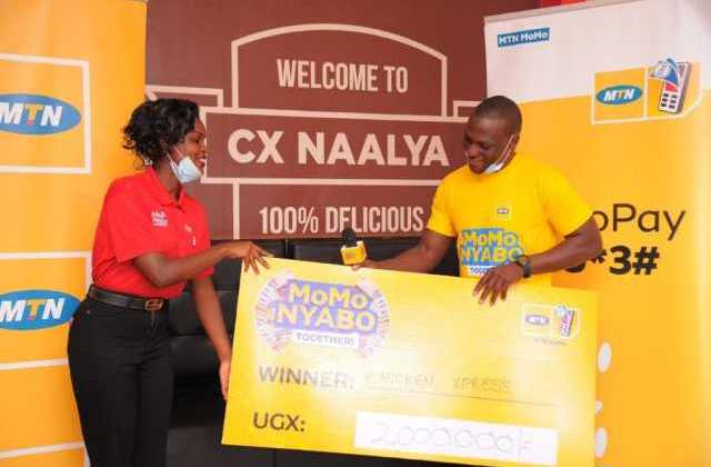 MoMoPay Merchant wins in MTN MoMoNyabo promotion.