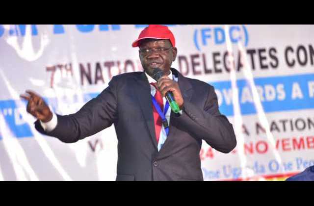Patrick Amuriat picks nomination forms to represent FDC in 2021 Presidential election 