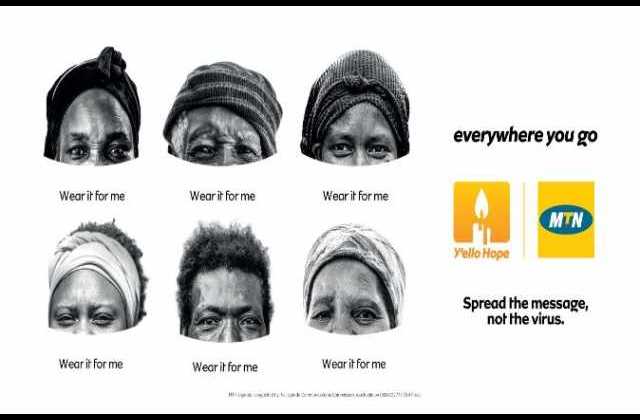 MTN promotes wearing a mask in new campaign