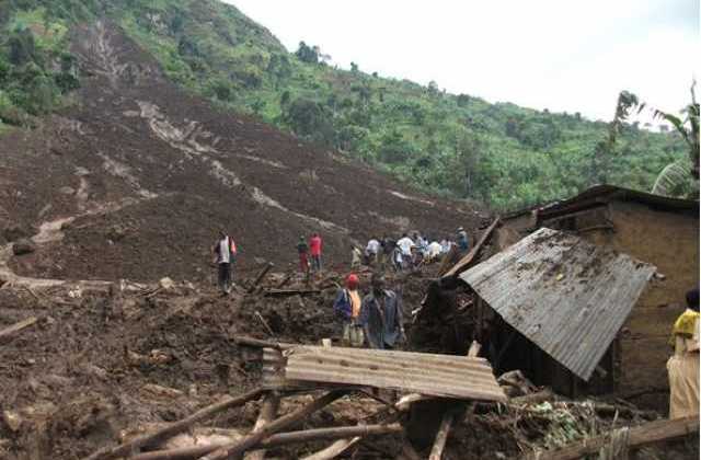20 homesteads, gardens destroyed by landsides in Bududa over the weekend