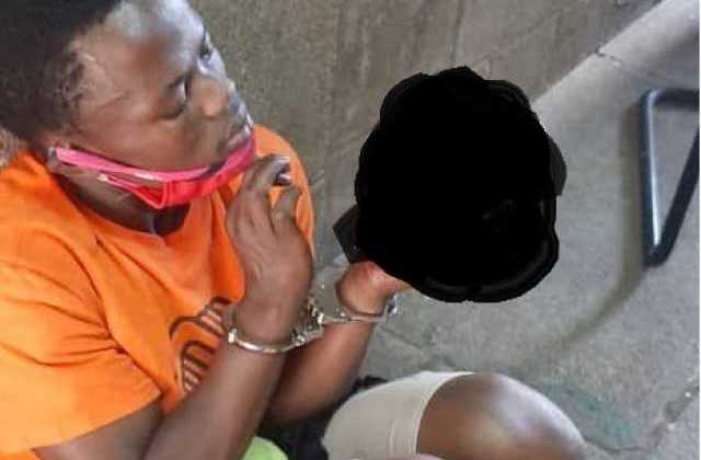 22 year old man caught with human head at Parliament 