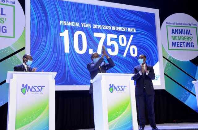 NSSF Members to earn 10.75% Interest Rate for FY 2019/2020