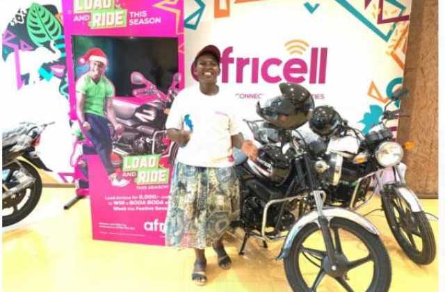 Africell changes the life of a water vendor in on-going Load and Ride promotion