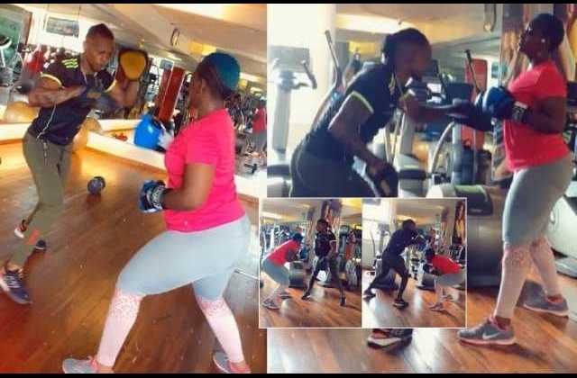 Winnie Nwagi Resumes Gyming to Chop Weight