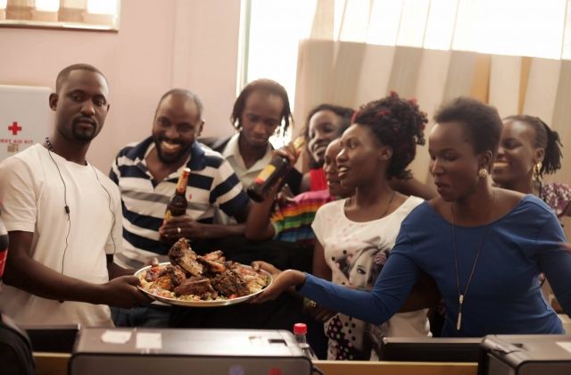 Kampala Sun Editors Fight For Free Meat