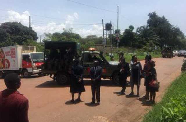 Terrible scenes in Kololo as Military police assaults journalists