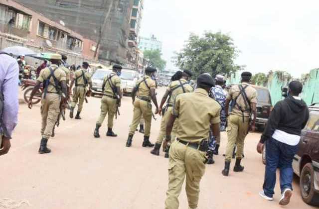 Police deploys heavily countrywide to counter planned demonstrations by NUP members 
