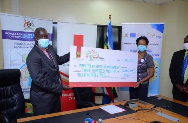 Uganda Breweries Contributes 330 Million to National Tree Planting Campaign