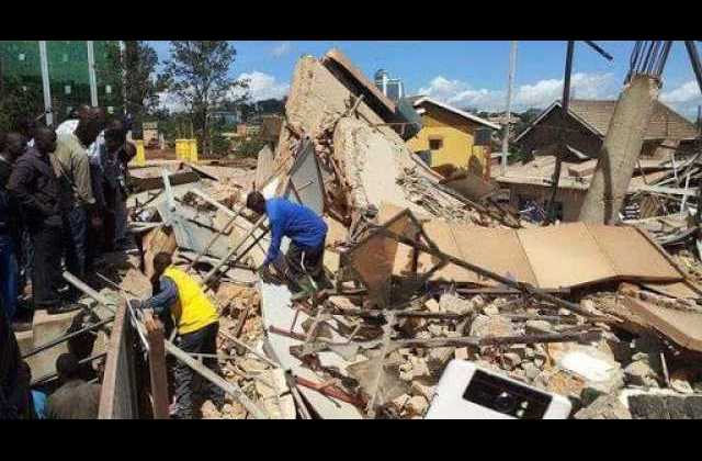 Building collapses in Nansana killing its owner