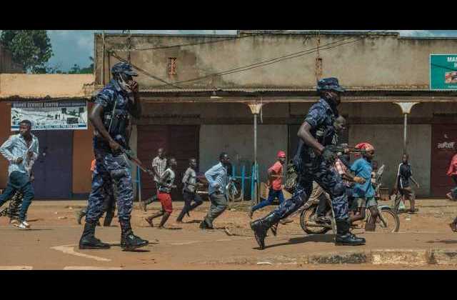 Police Clarifies on running battles with NUP supporters in Nakaseke, no one was shot