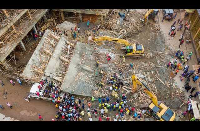 Police close Rescue Operation at the Kisenyi collapsed building