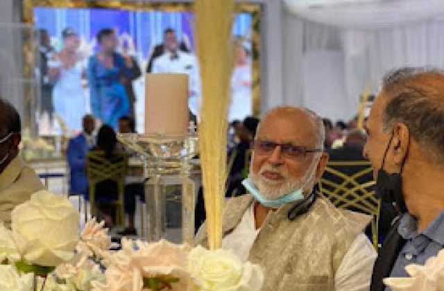 Sudhir Ruparelia Attends Canary Mugume’s Wedding 