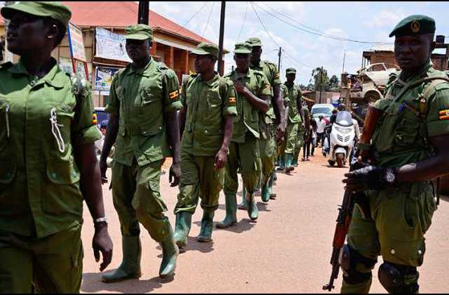 Security deploys heavily in Kayunga ahead of Museveni, Kyagulanyi visits