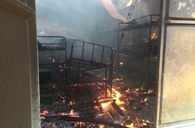 Fire destroys dormitory at Bupadhengo Primary School 