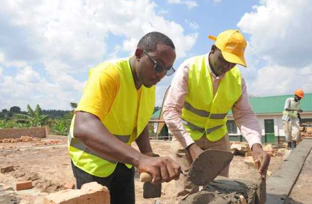 MTN constructs three classroom block at PEAS Samling Nama High School in Mpigi to accommodate more under privileged children