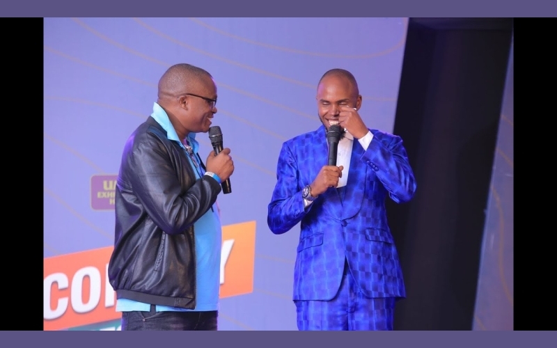 Alex Muhangi gives Mc Kapale a Second Chance as he returns to Comedy Store 
