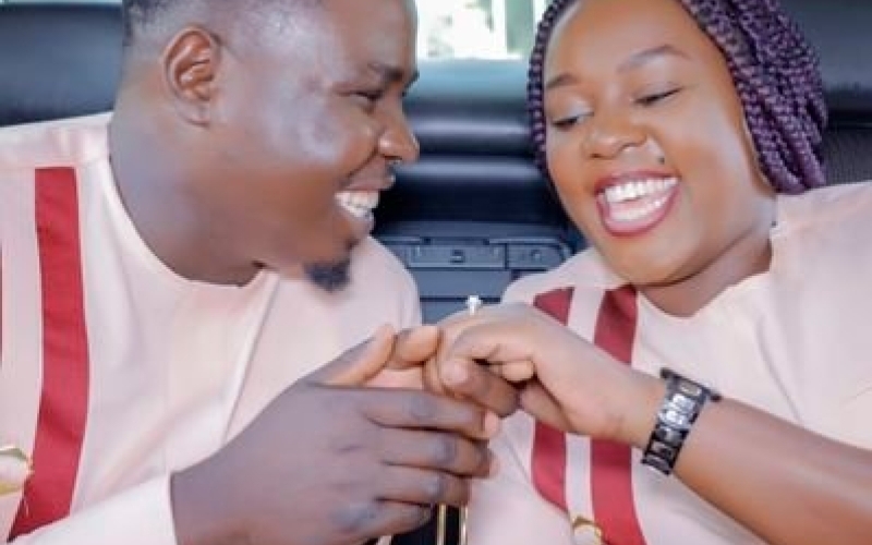 MP Zaake records song for lover as wedding gets closer 