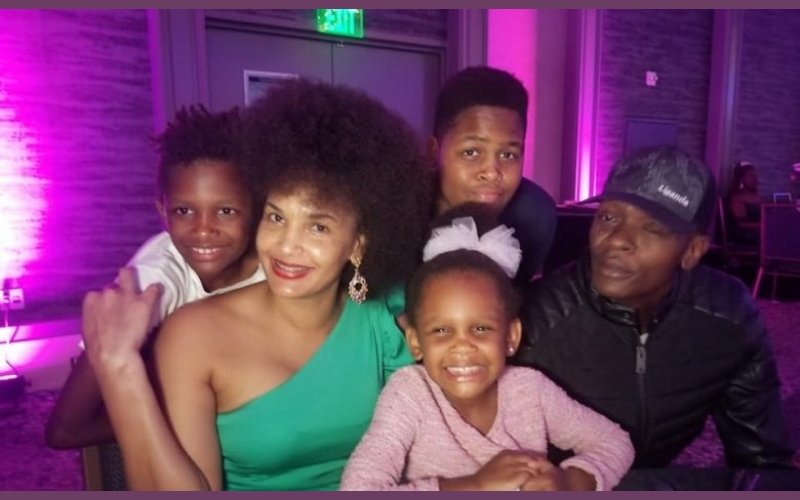 Chameleone re-unites with his family 