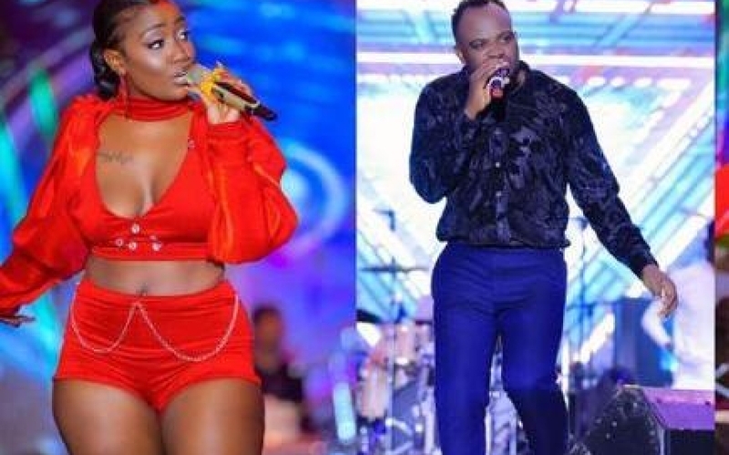 Lydia Jasmine heaps praise on singer David Lutaalo 