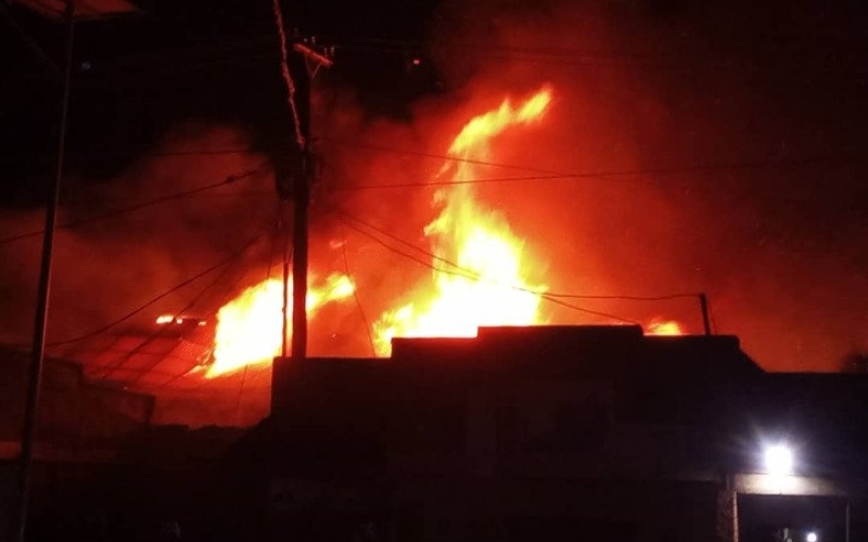 Students illegally Cooking Food cause Fire Outbreak at Iganga School Dormitory