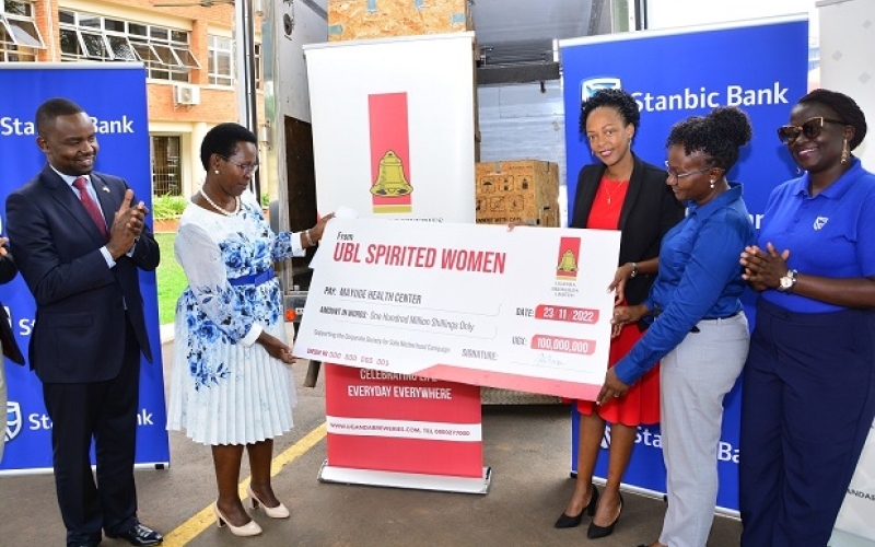UBL Spirited Women Donate Maternal Health Equipment Worth 100 Million To Mayuge Health Centre