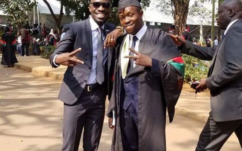 My young brother, Dax Vibes refused to pursue a master's degree- Bobi Wine reveals