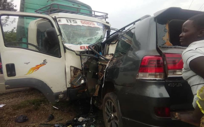 Serere MP Okabe and Wife Perish in Nasty Accident on Mbale - Tirinyi ROAD