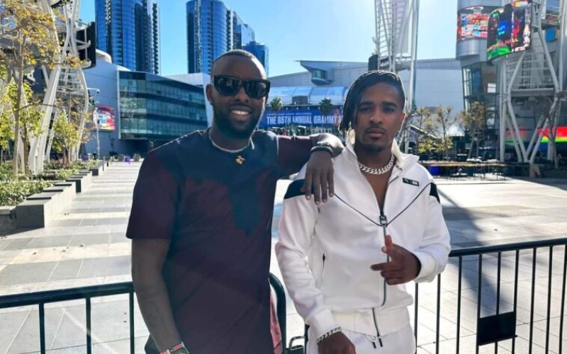 Eddy Kenzo Jets in America ahead of the Grammy Awards 2023 slated for this weekend