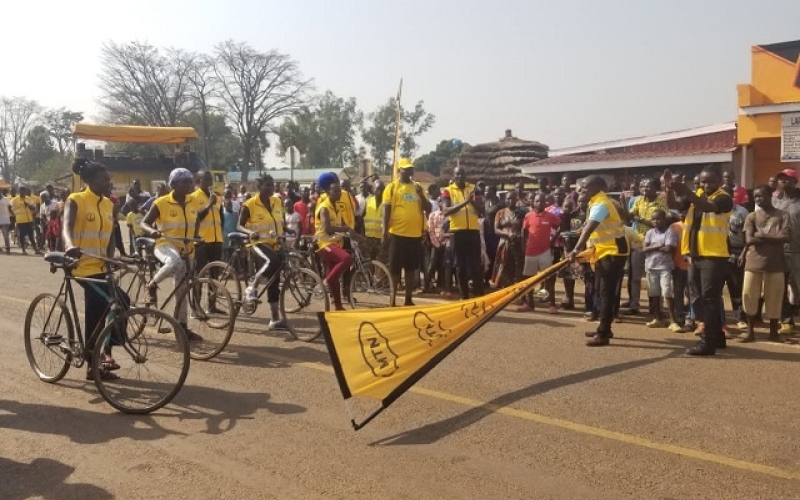 MTN’s bicycle race sheds light on high sexual abuse in Nwoya district