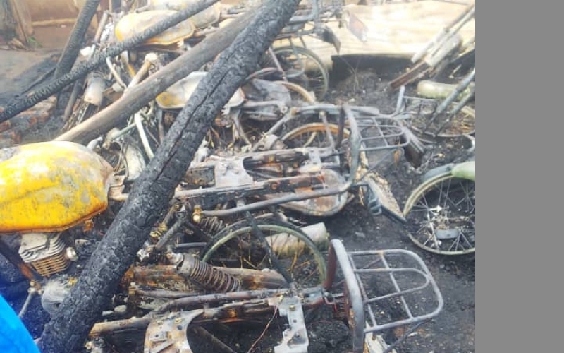 Vehicles worth hundreds of millions destroyed in fire 