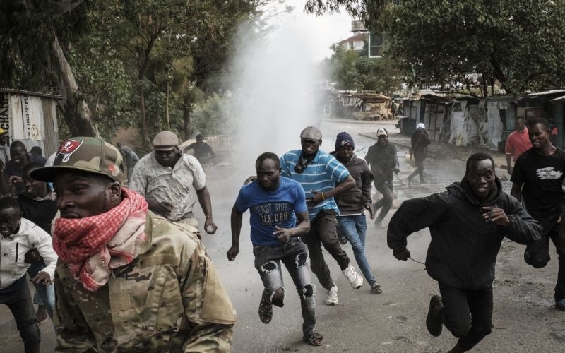 Ugandan Security orces on high alert as protestors breakout in Kenya