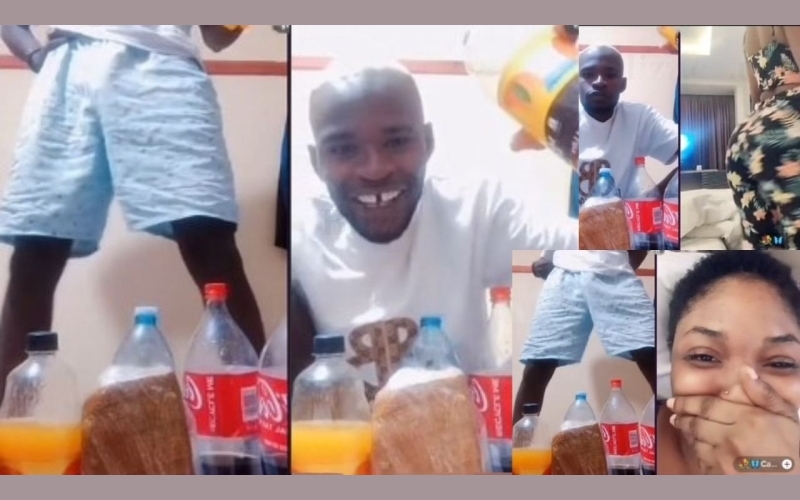 TikToker Madubara apologizes for swinging his 6 inch whopper into the camera