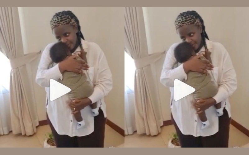 Sheila Nduhukire Embraces Motherhood as She Reveals Baby's Face