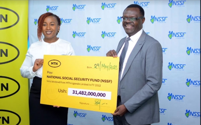 NSSF earns Shs31.5 bn dividend from MTN Uganda