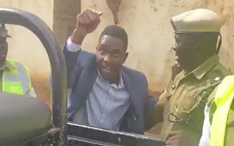 Tamale Mirundi Junior Arrested Like A Chicken Thief!