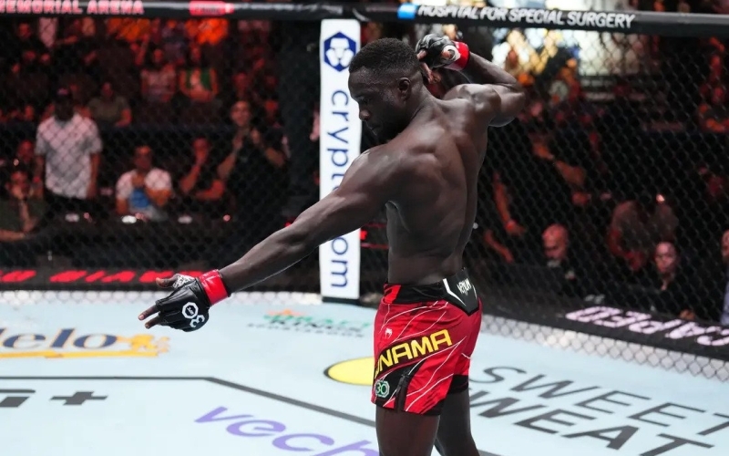 Uganda's David Onama Knocks Out Gabriel Santos at UFC Fight Night