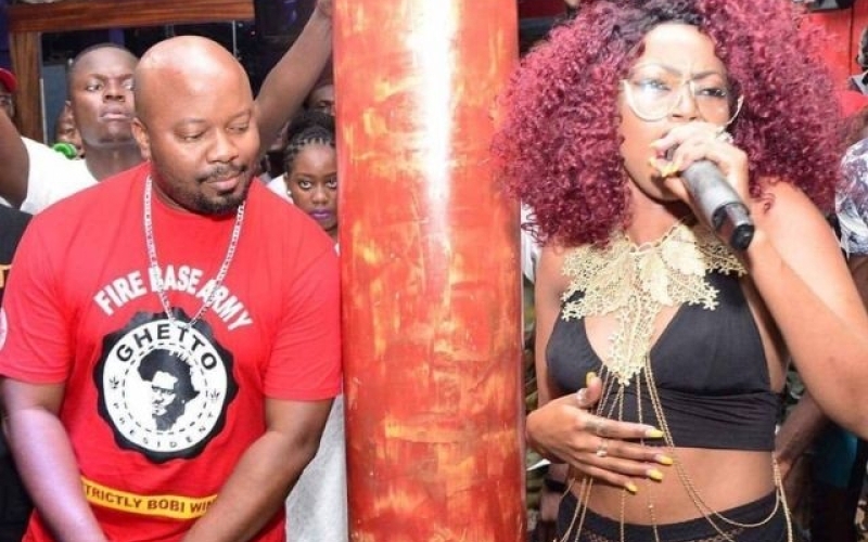 Sheebah Karungi Nearly Slaps DJ Nimrod’s Big Cheeks at UNMF Meeting