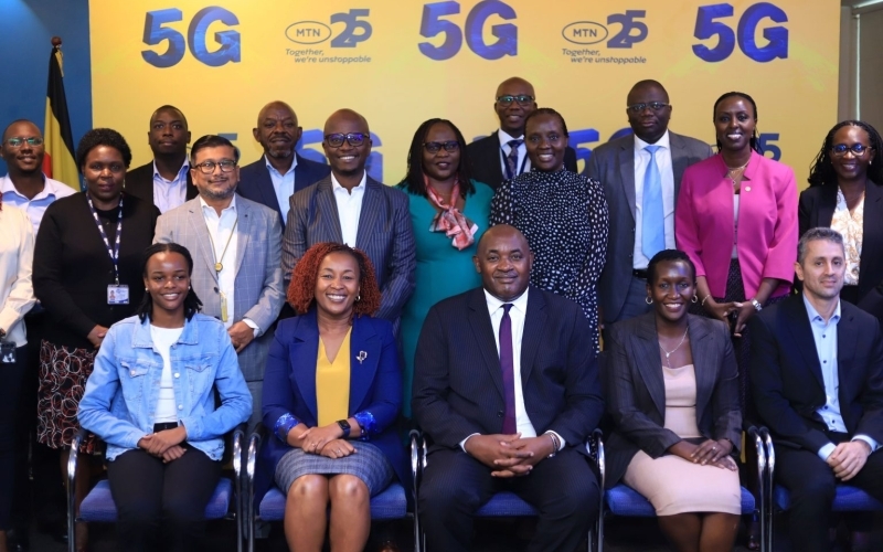 MTN Uganda demonstrates the power of its 5G network at UCC offices