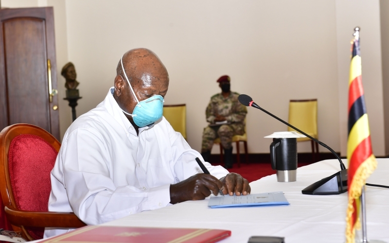 President Museveni Signs 9 Bills Into Law